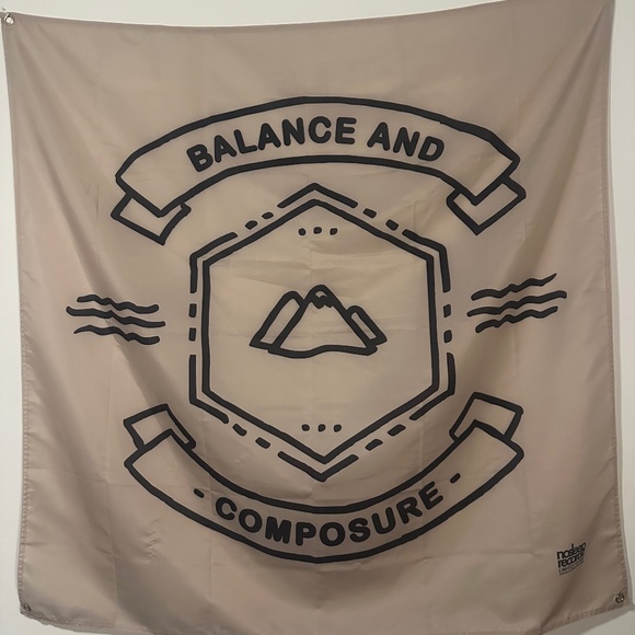 Balance and Composure Banner *RARE* - Picture 1 of 2